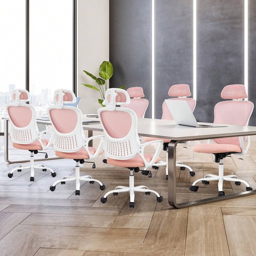 Sweetcrispy Office Computer Desk Chair, Ergonomic High-Back Mesh-Lightning Deals - Picture 15 of 24