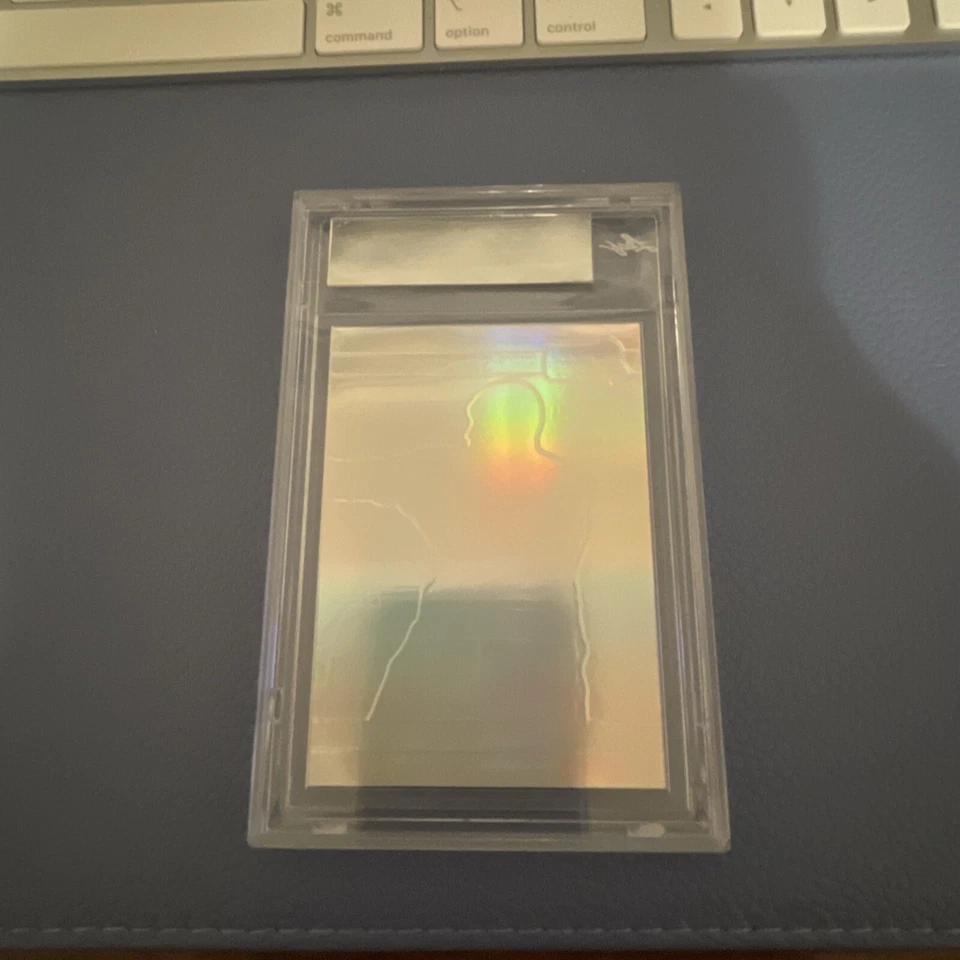 2021 Leaf Pro Set Metal Stars 1/1 Tyson Fury Pre-Production Proof Pris Plat Blue - Image 3 of 3