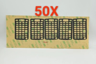 50 PCS Zebra MC3300 MC3300L MC3300M MC3300K  38-keys overlays