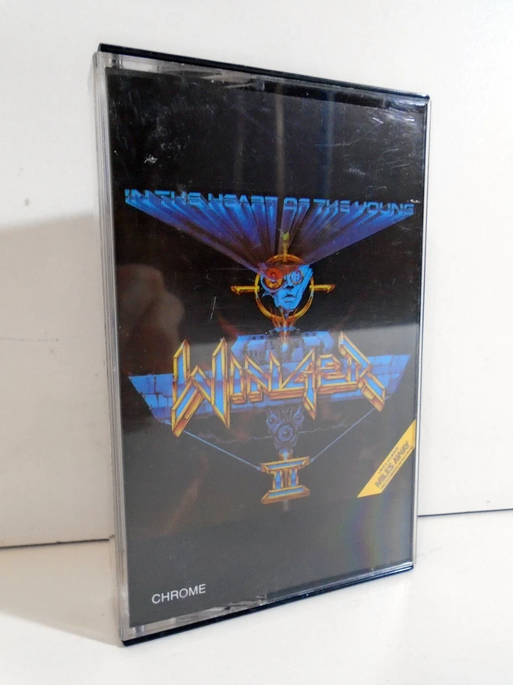 WINGER IN THE HEART OF THE YOUNG BRAZIL PRESS CASSETTE CHROME ATLANTIC 401.301 - Image 2 of 4