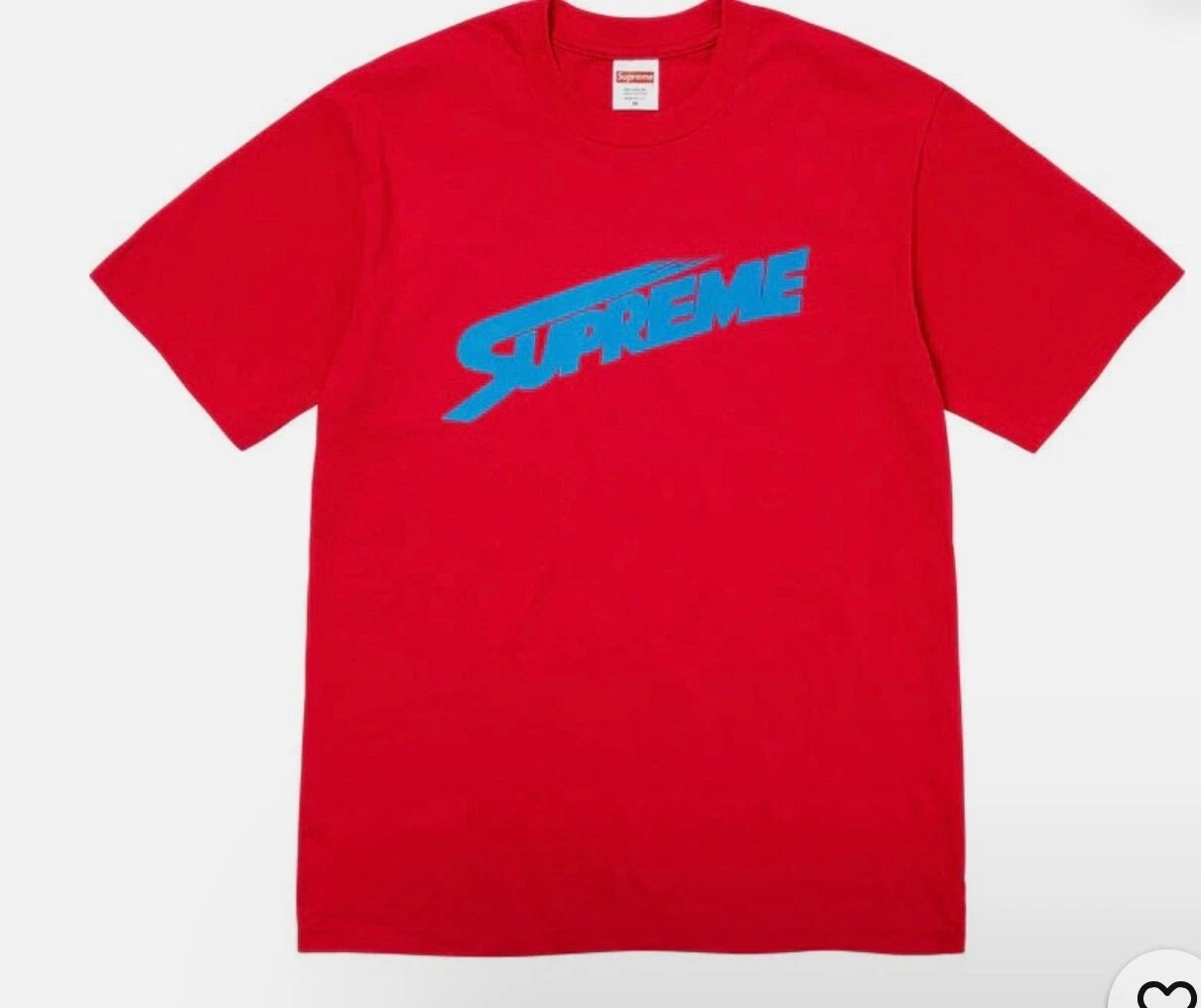 Tee shirt rouge Supreme Mont Blanc taille L neuf jamais porté