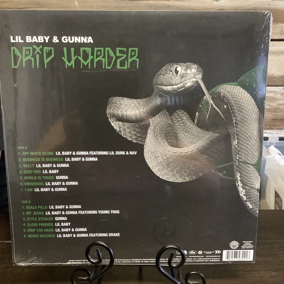 Lil Baby & Gunna - Drip Harder - Urban Outfitters LP Green Vinyl Ltd to ...
