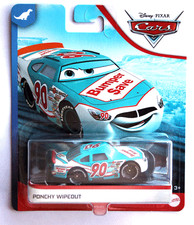 Disney Cars Bumper Save Ponchy Wipeout 90 1:55 Scale Car