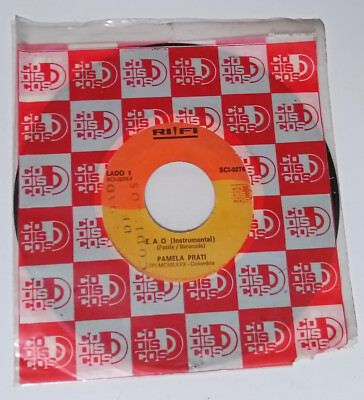 ITALO DISCO Pamela Prati E.A.O. instrumental / E.A.O.  Kolumbien 45 7''