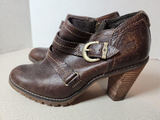 Timberland Earthkeepers Ankle Leather Boots with Heel - Size  display picture 2