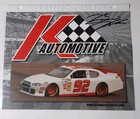Brian Keselowski K Automotive Auto Signed Hero Card Nascar Racing