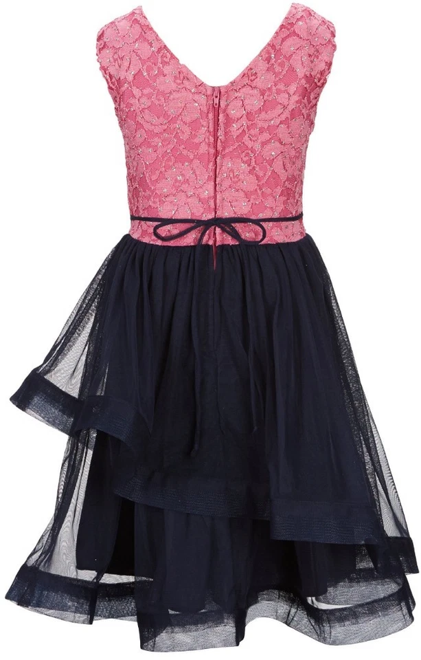 Vestido de fantasía Speechless Big Girl brillante de encaje y tul entallado y acampanado-8 o 10 Foto 3 de 4