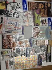 Lot Halloween Scrapbooking Stickers Pumpkins Haunted House Candy Corn 5 20pcs