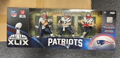 NFL レジェンドスーパースター　action packed セット TOM BRADY ROB GRONKOWSKI JULIAN EDELMAN MCFARLANE 3-PACK SUPER