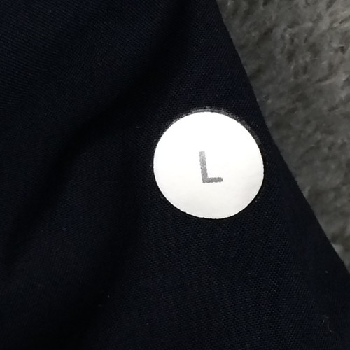 Lululemon Jacket Mens Large Golf Windbreaker Vented Lightweight Snaps Black - Picture 12 of 19