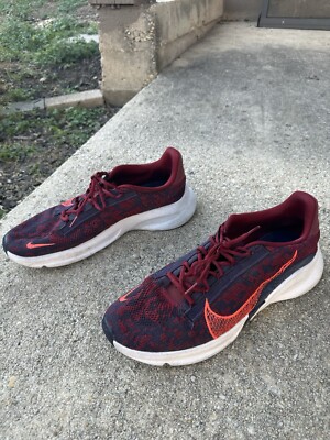 NIKE SUPERREP SCARLET & GREY SIZE 14 
