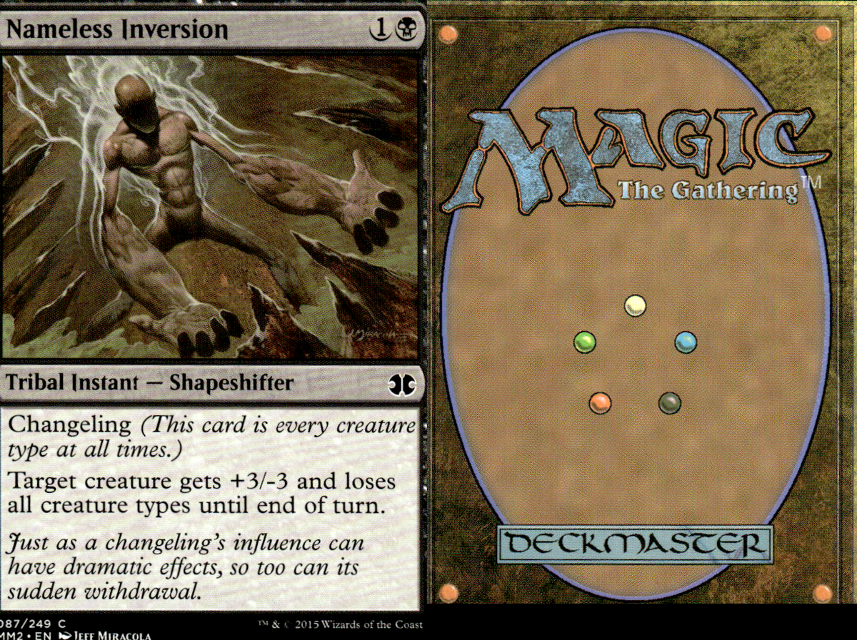 Magic the Gathering -MTG-Nameless Inversion | eBay