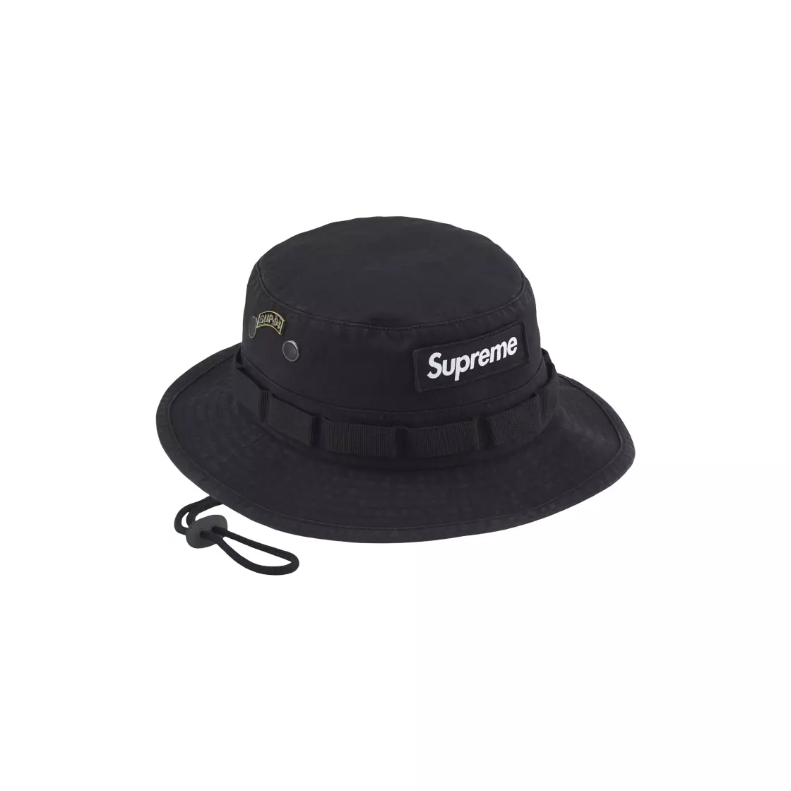 Boonie militaire suprême noire   24FW  
