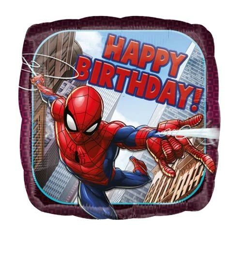 Marvel Spider-Man Folienballon Happy Birthday ca. 43 cm NEU & OVP Party !!! - Bild 1 von 1