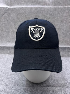 Las Vegas Raiders Reebok Hat Cap Strap Back One Size Blue