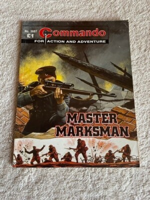 Hochwertige klassische Commando Comic-Nummer 3687