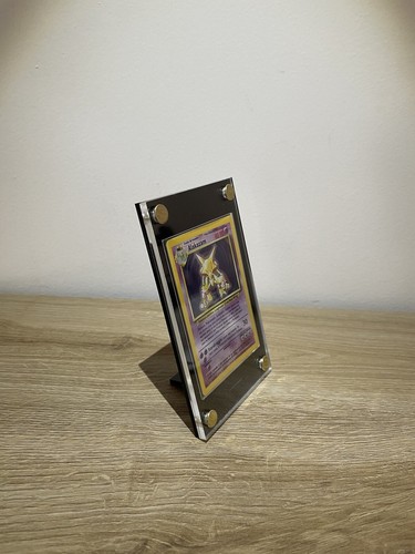 1-3 Carte RAW in slive perfect Pokemon Teca Frame Espositore Display Plexiglass - Imagen 18 de 23