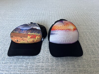 Lot of 2 The North Face Trucker Hats