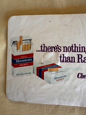 ransom select cigarettes Ransom Cigarettes Advertising Promotional Shop Mat Sign