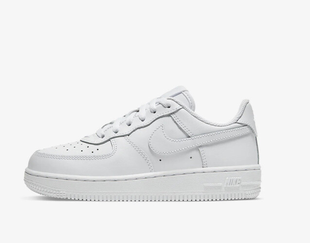 white nike air force 1 preschool