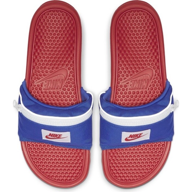 benassi just do it fanny pack bright crimson