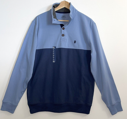 IZOD Saltwater Sweater Mens Small Blue 