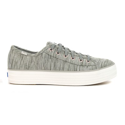 light grey platform sneakers