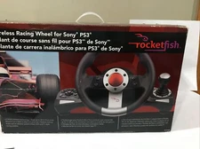 Rocketfish Pro Wireless Racing Wheel RF-GPS3009 For Sony PS3