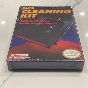 NES Cleaning Kit 1989 OEM Official Authentic H Seam Brand New Factory SEALED