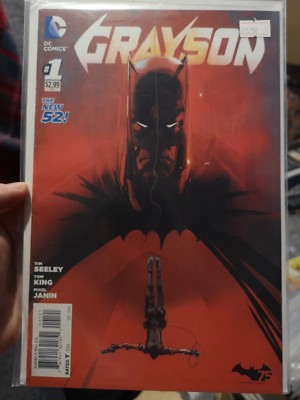 Grayson #1 New 52 75th Anniversary Variant Tim Seely NM