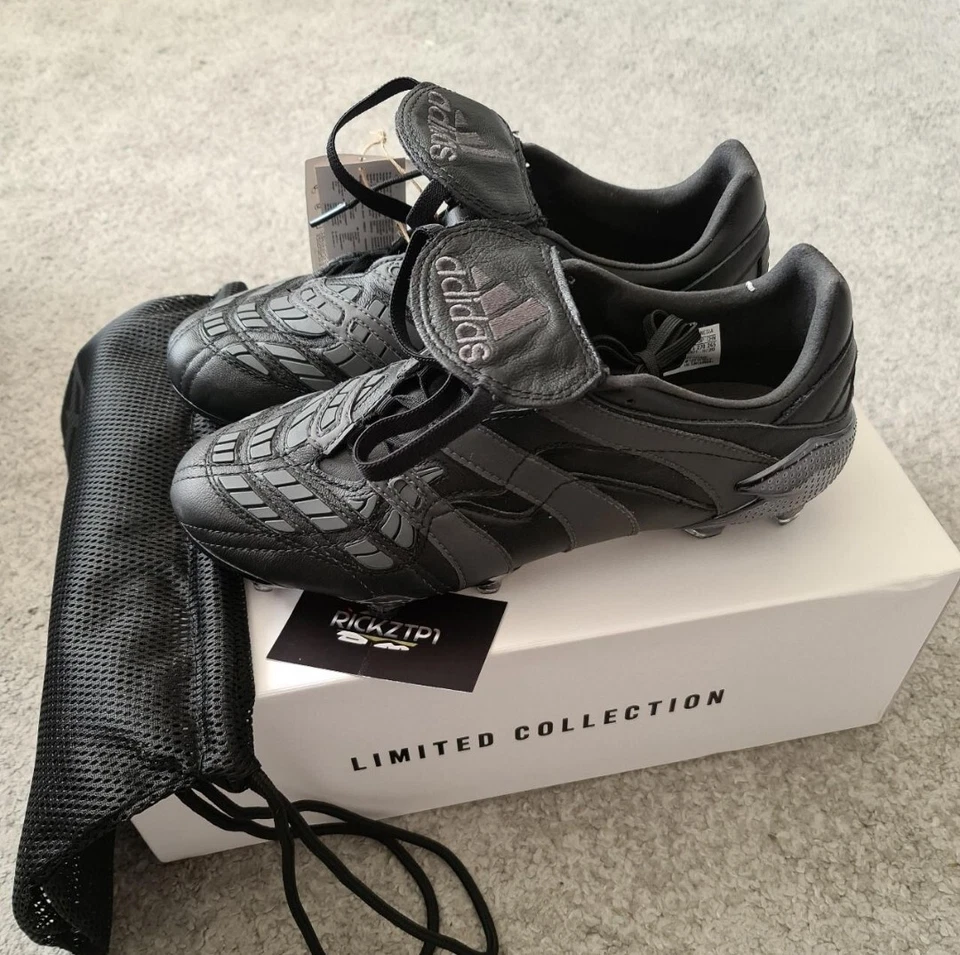 Adidas Predator Accelerator FG, Core Black/Grey Six-Grey Six, Größe UK. 8,5 - Bild 2 von 4