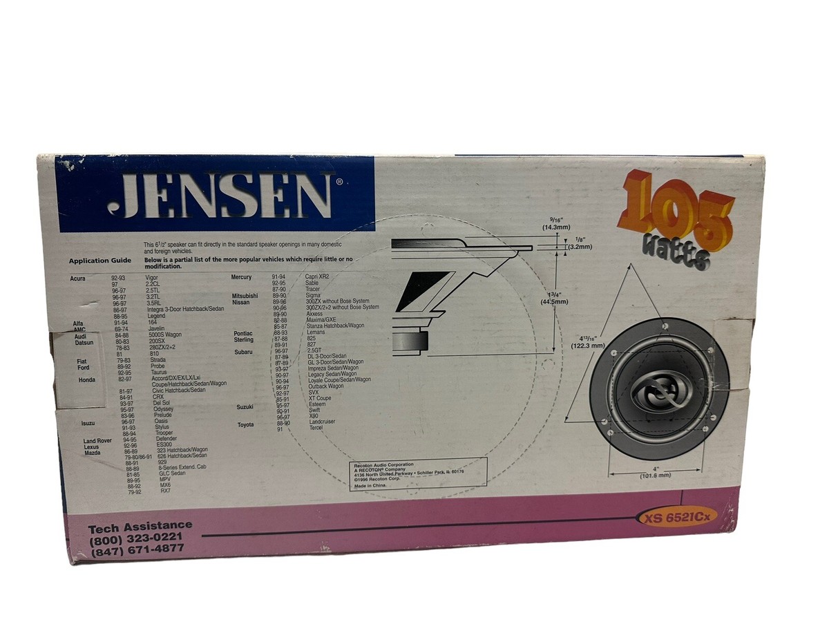 Jensen 105W 6.5