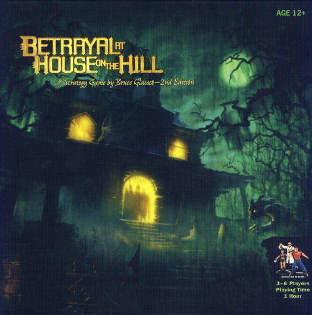 Avalon Hill Betrayal at House on The Hill Board Game - AV26633