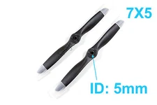 2PCS 7x5" 178x127mm Glow/Nitro/Gas engine RC plane Propeller (US SELLER/SHIP)