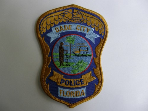 Vintage Dade City Police Patch Florida County State Department Original