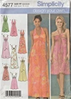 Misses' Evening Dresses "DESIGN YOUR OWN" (Sz 12-18) Simplicity 4577