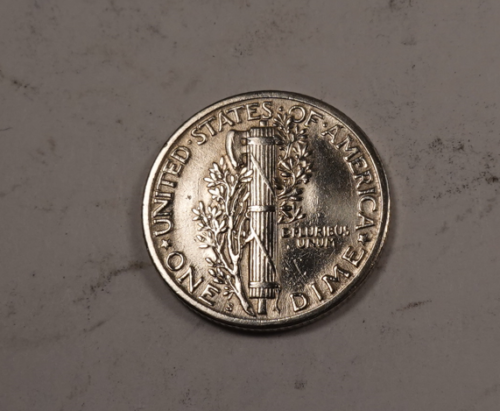 1923-S Mercury Dime * quasi non circolata AU * XD143 - Foto 2 di 2