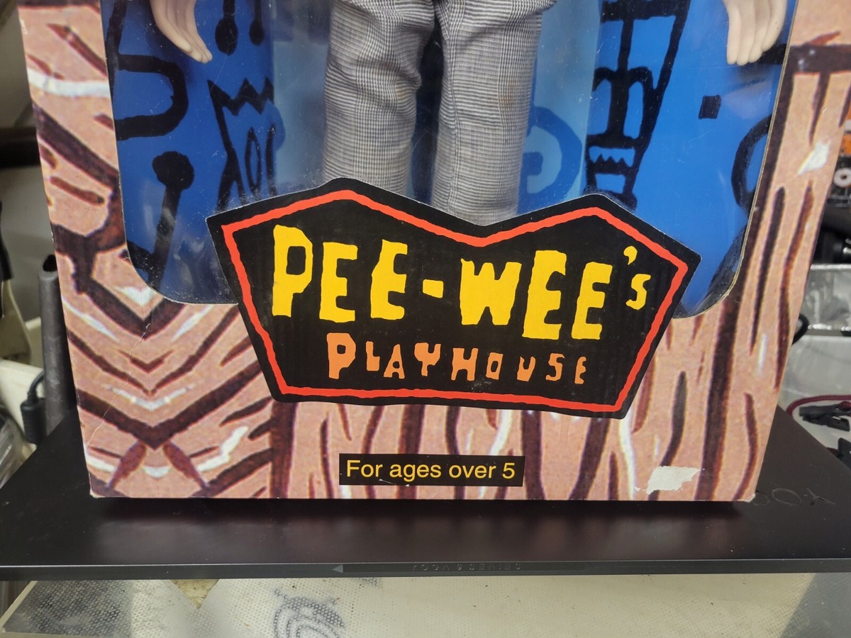 VINTAGE TALKING PEE WEE HERMAN DOLL IN BOX NEVER OPENED WORKING VOICE SEE  VIDEO | eBay