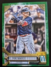 2022 Topps Gypsy Queen Baseball Christian Vazquez Green Parallel #8 Red Sox