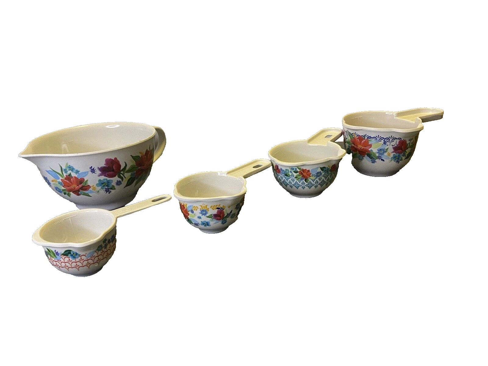 PIONEER WOMAN SET OF 5 MEASURING CUPS