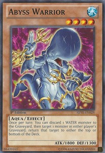Abyss Warrior - ABYR-EN028 - Common - Unlimited Edition x3 - Near Mint