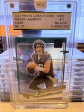 2023 Panini Clearly Donruss - #23 Trevor Lawrence