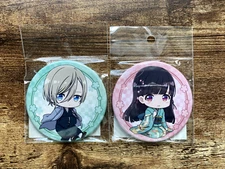 My Happy Marriage - Kiyoka Kudo & Miyo Saimori - Petanko Button Badge Set