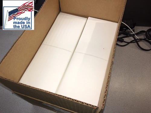 4" x 6" Thermo Versand Fächerfaltung 4000 Etiketten Zebra Drucker Hergestellt in den USA - Bild 3 von 5