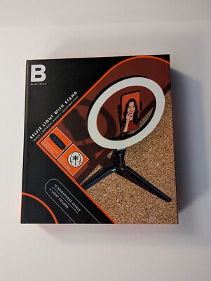 10''Selfie Ring Light with Tripod Stand， Led Ring Light with Phone Holder 