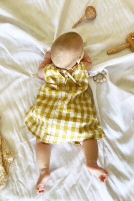 Common Stitch Schnittmuster Baby Rehkitz Kleid Baby Neugeborene - 24 Monate