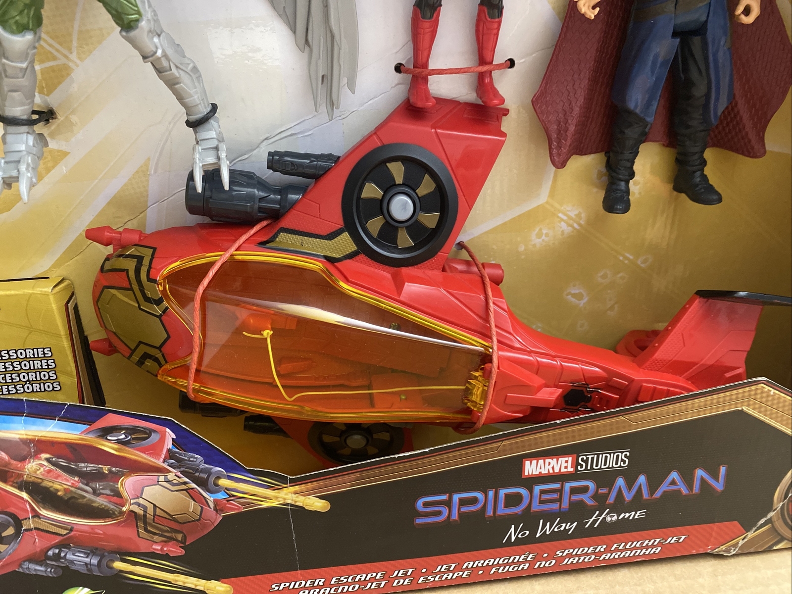 Spider Man Filme 3 - Fuga Escape Jet Jato Aranha c/ 3 Bonecos (homem  Aranha, Vulture e Dr Estranho) - Hasbro na Americanas Empresas