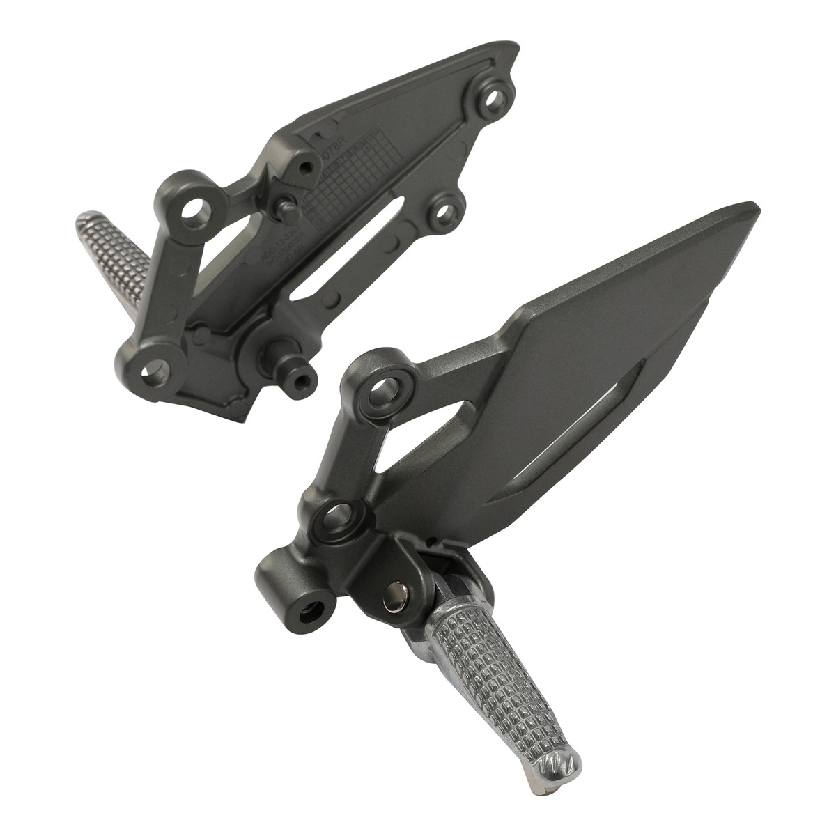 その他 SK Driver Footpegs Footrests Peg Bracket Fit For Kawasaki Ninja 300