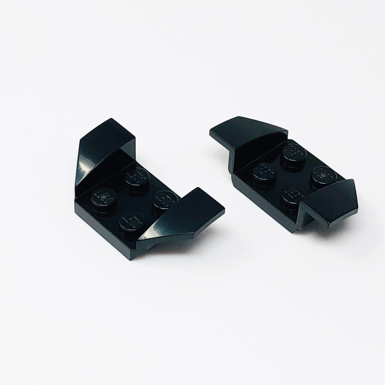 41854 LEGO Parts Vehicle Mudguard 2x4 w/ Flared Wings BLACK (2) | eBay