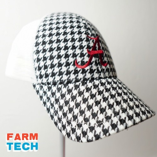 Alabama Houndstooth Cap Hat Roll-Tide 